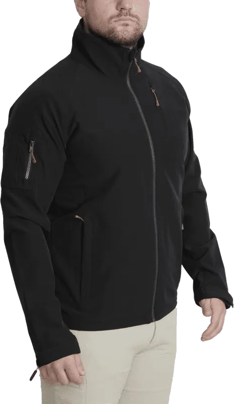 Dobsom Men&#x27;s Moss Jacket II Solid Black | Buy Dobsom Men&#x27;s Moss Jacket II Solid Black here | Outnorth
