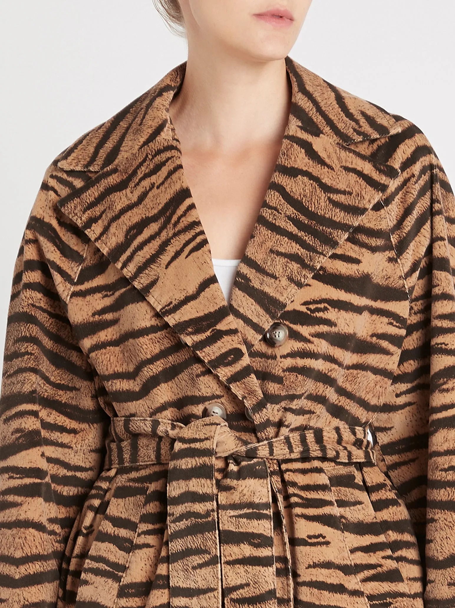 Doretta Cord Coat