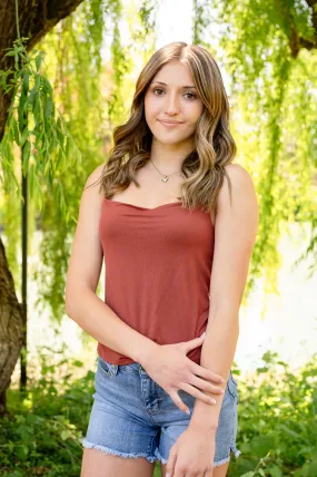 Dumont Cowl Neck Tank