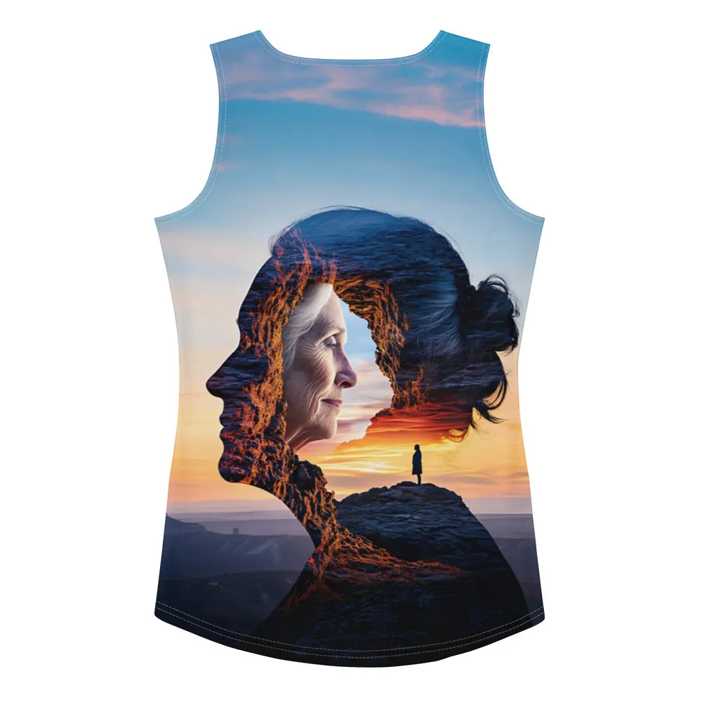 Echoes of Strength Sublimation Cut & Sew Tank Top