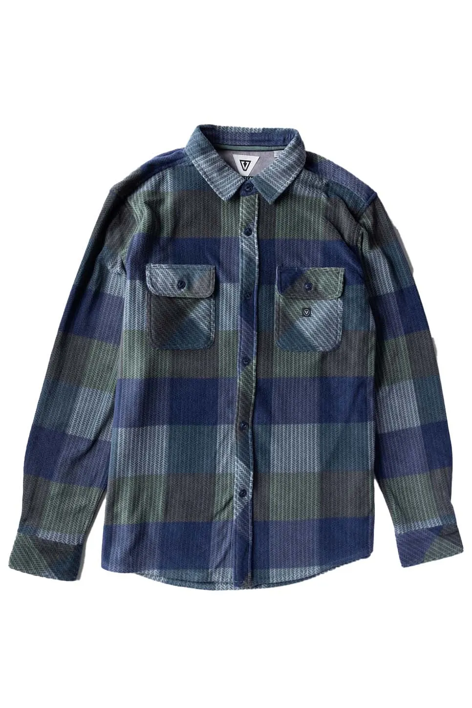 ECO-ZY LS POLAR FLANNEL Dusty Green