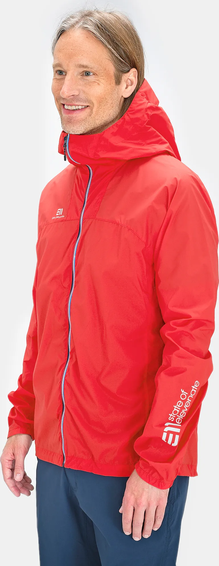 Elevenate Men&#x27;s La Bise Jacket Red Glow | Buy Elevenate Men&#x27;s La Bise Jacket Red Glow here | Outnorth