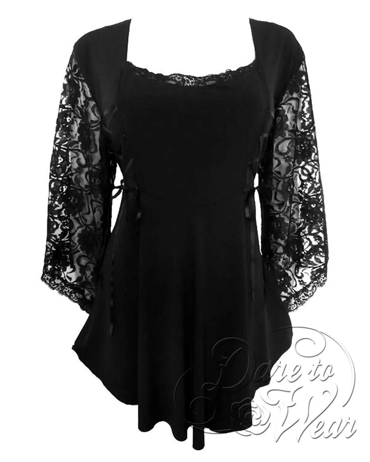 Enchantress Witch Costume with Anastasia Top, Black