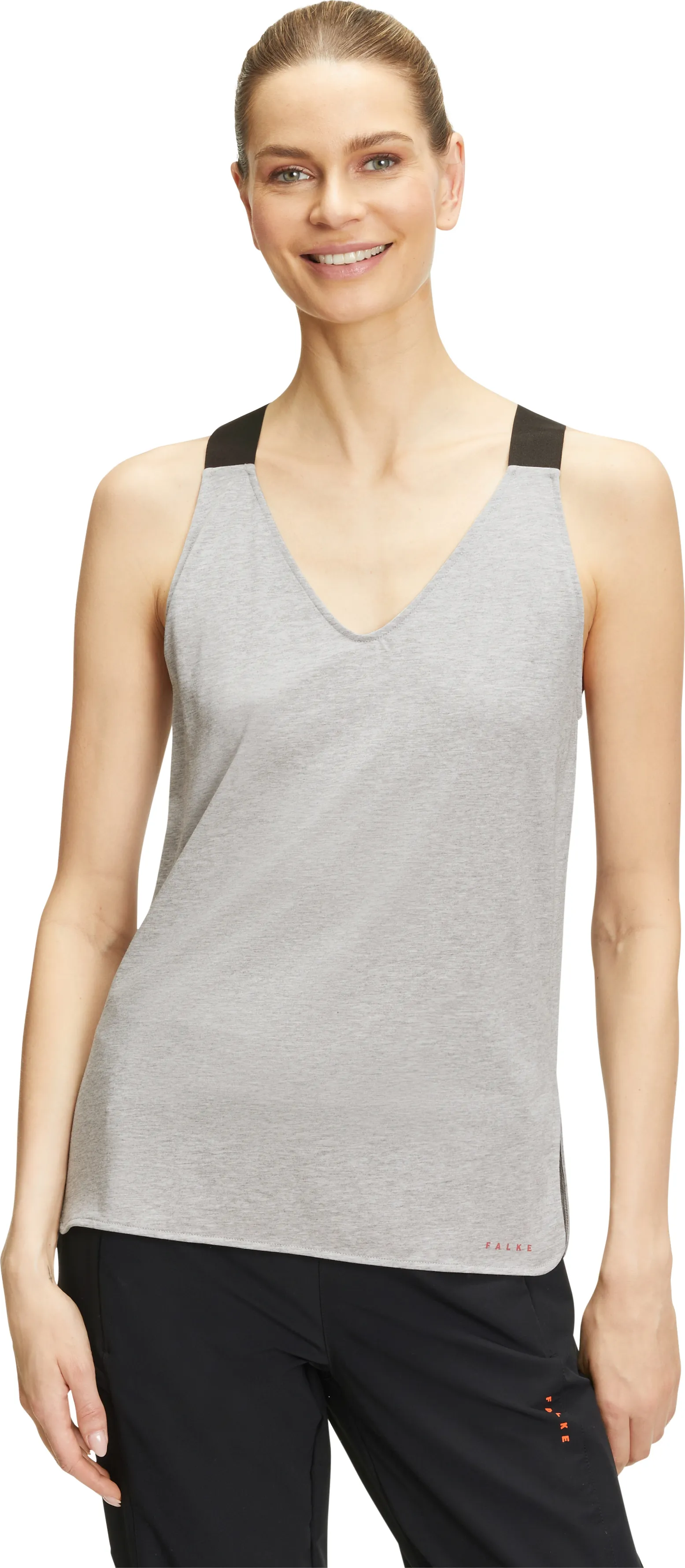 Falke Women&#x27;s Sleeveless Tank Top Grey/Heather | Buy Falke Women&#x27;s Sleeveless Tank Top Grey/Heather here | Outnorth