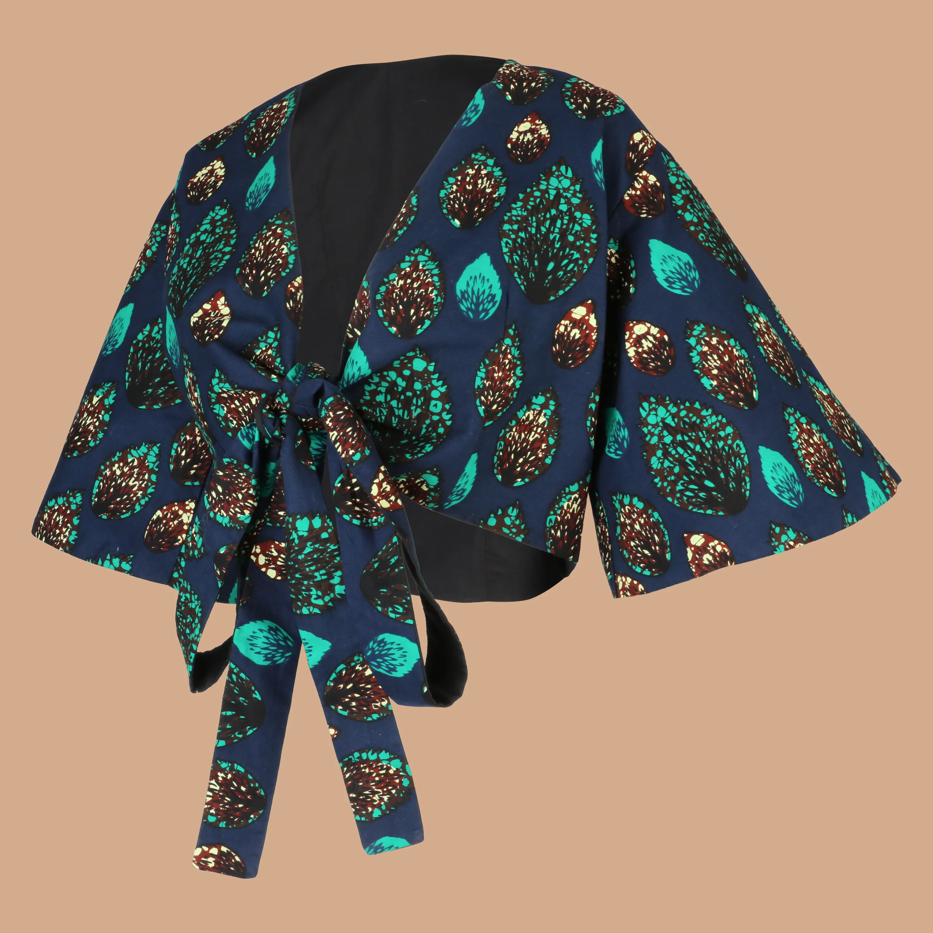 Fea Reversible Wrap Blouse