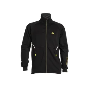 Fischer Men&#x27;s Bruksvallarna Pro Jacket Black/Yellow | Buy Fischer Men&#x27;s Bruksvallarna Pro Jacket Black/Yellow here | Outnorth