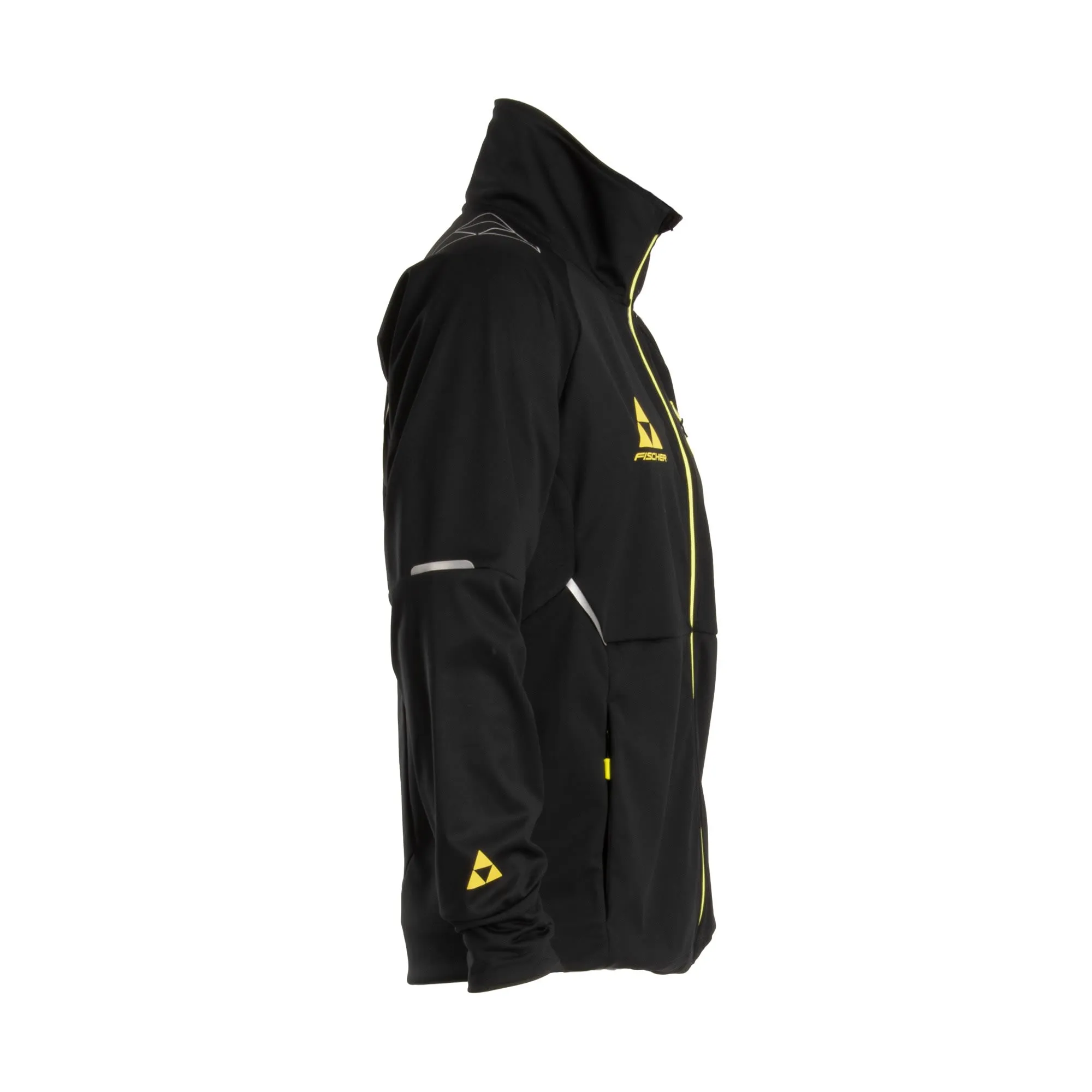 Fischer Men&#x27;s Åsarna 2 Jacket Black/Yellow | Buy Fischer Men&#x27;s Åsarna 2 Jacket Black/Yellow here | Outnorth