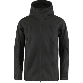 Fjällräven Men&#x27;s Abisko Lite Trekking Jacket Dark Grey/Black | Buy Fjällräven Men&#x27;s Abisko Lite Trekking Jacket Dark Grey/Black here | Outnorth