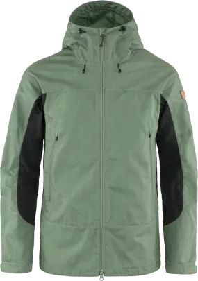 Fjällräven Men&#x27;s Abisko Lite Trekking Jacket Patina Green/Dark Grey | Buy Fjällräven Men&#x27;s Abisko Lite Trekking Jacket Patina Green/Dark Grey here | Outnorth