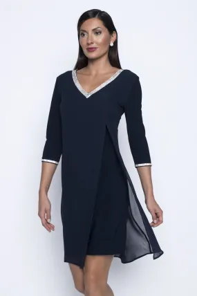 Frank Lyman Dress 208003-MID Midnight