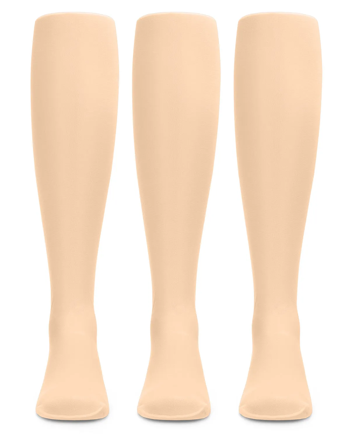 Girls' 3 Pair Pack Basic Sheer 30 Denier Tights