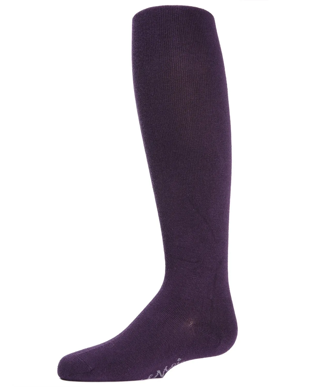 Girls' Soft Pima Cotton Opaque Tights
