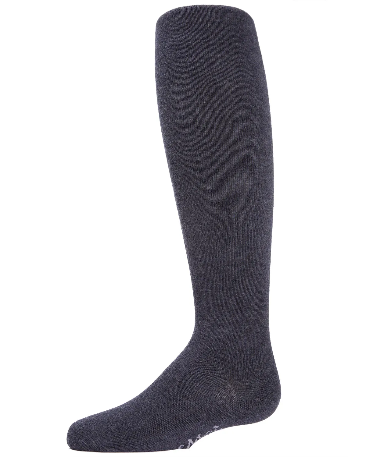 Girls' Soft Pima Cotton Opaque Tights