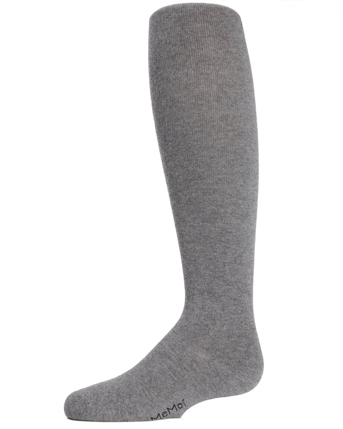Girls' Soft Pima Cotton Opaque Tights