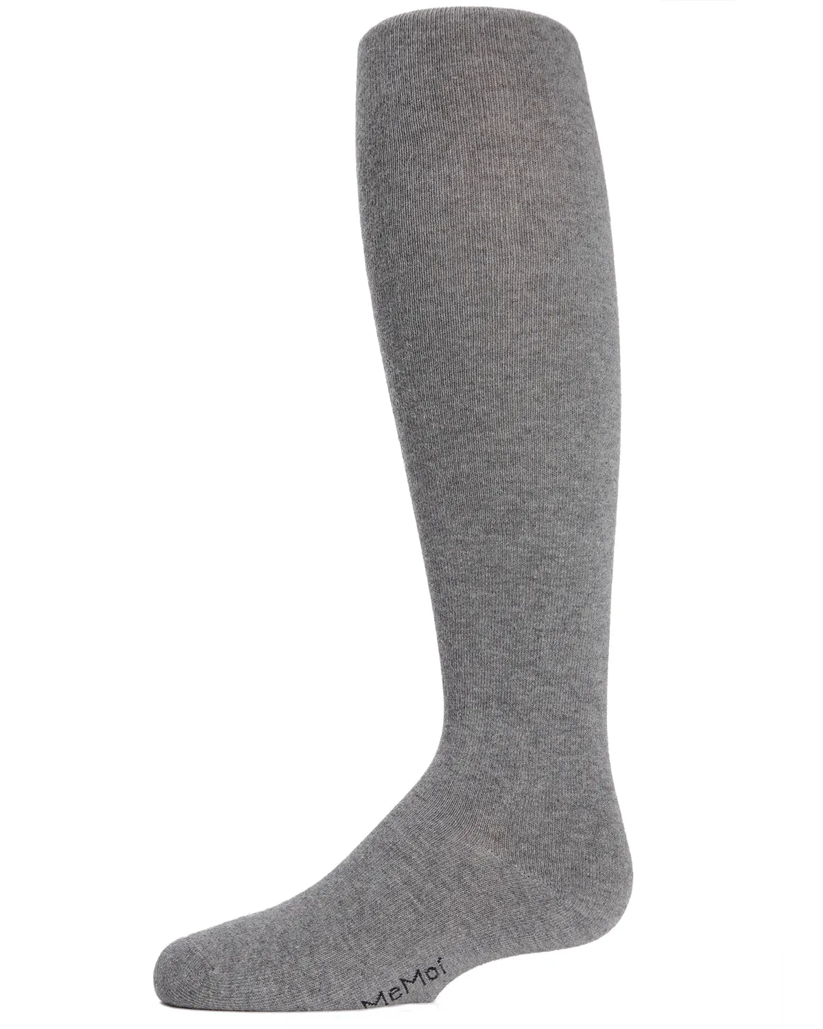 Girls' Soft Pima Cotton Opaque Tights