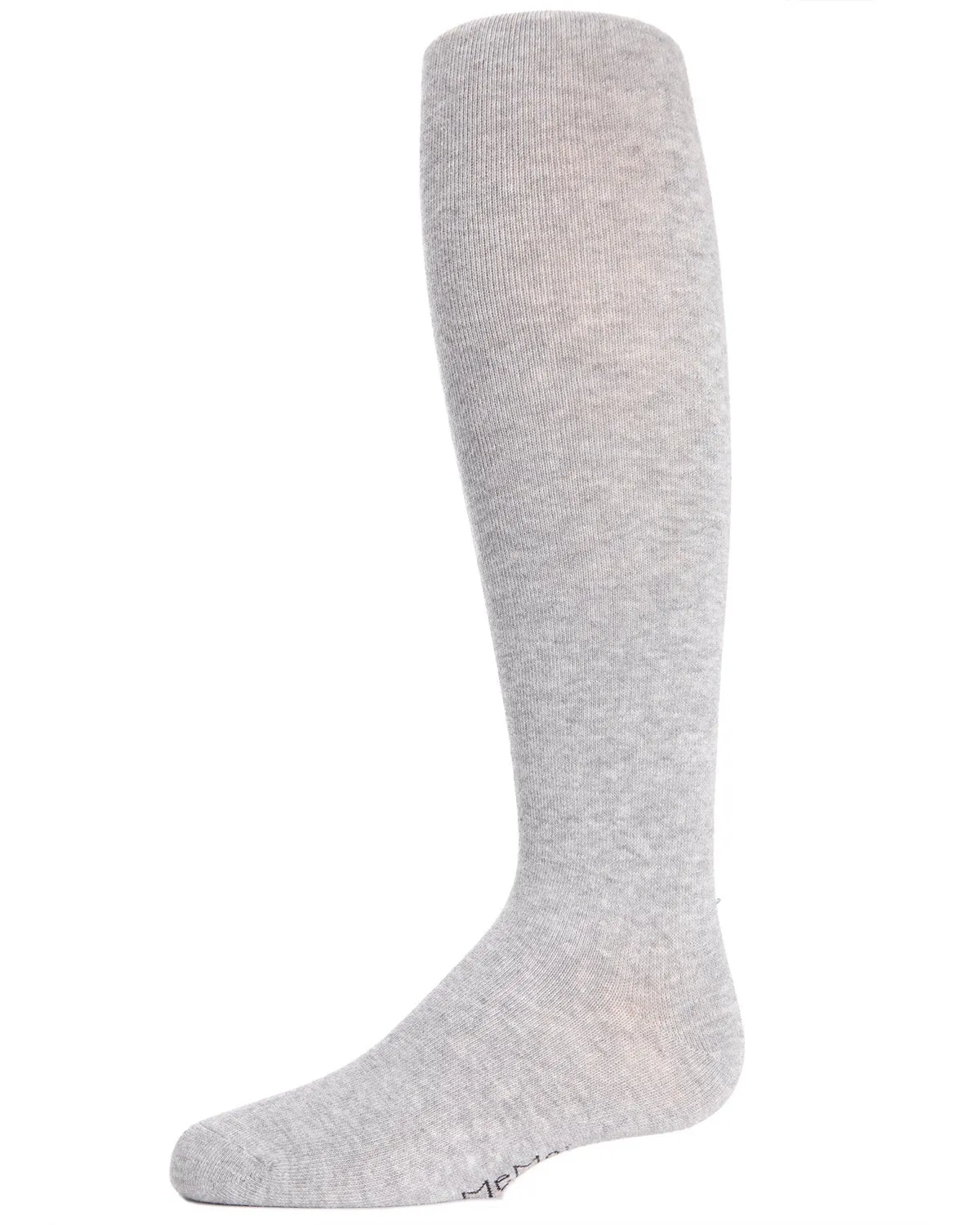 Girls' Soft Pima Cotton Opaque Tights