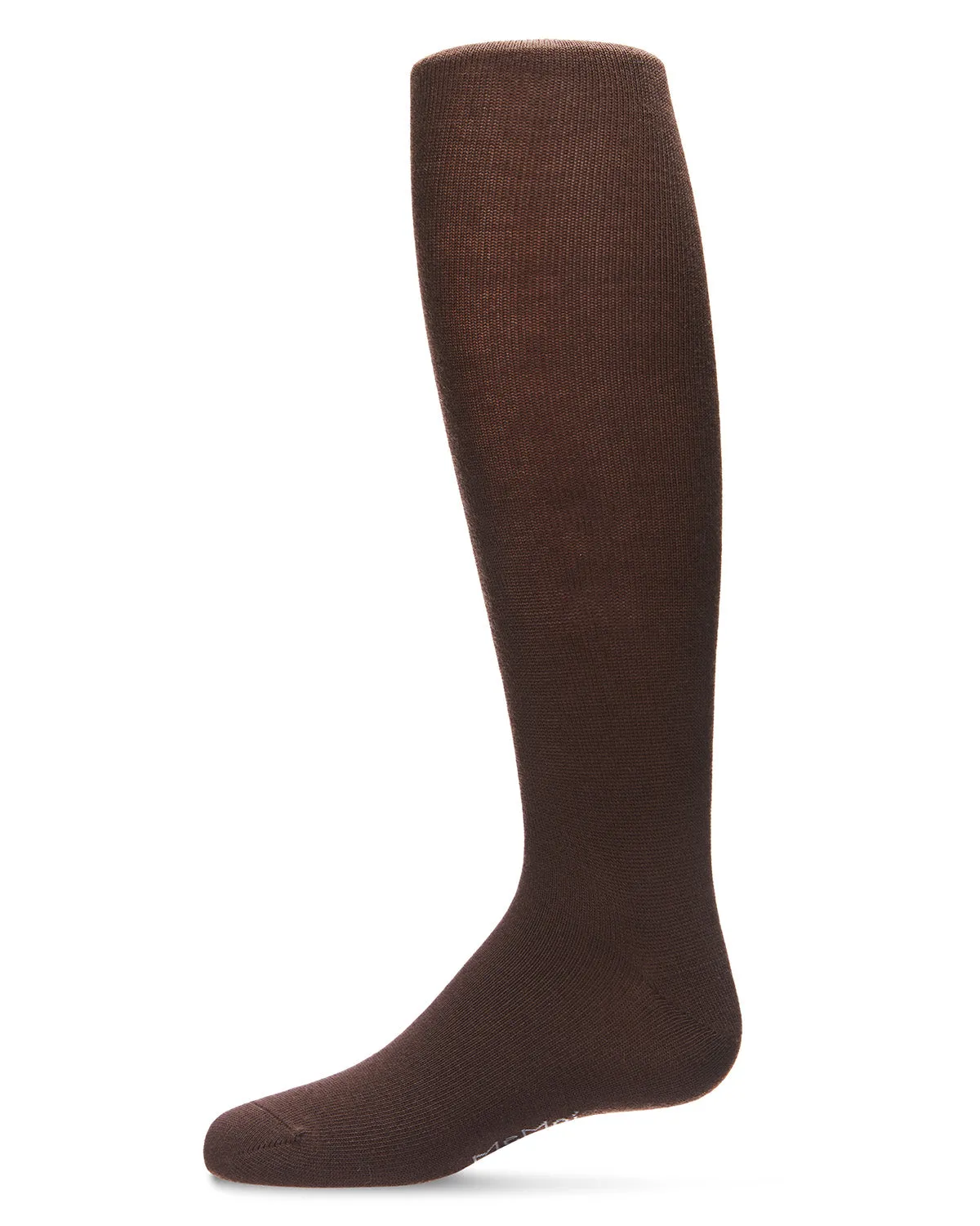 Girls' Soft Pima Cotton Opaque Tights