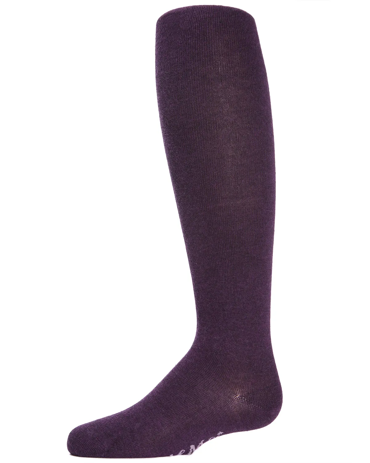 Girls' Soft Pima Cotton Opaque Tights