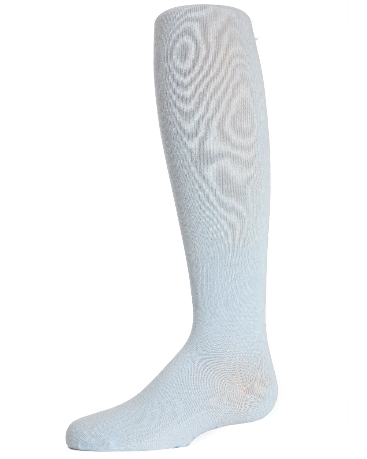 Girls' Soft Pima Cotton Opaque Tights