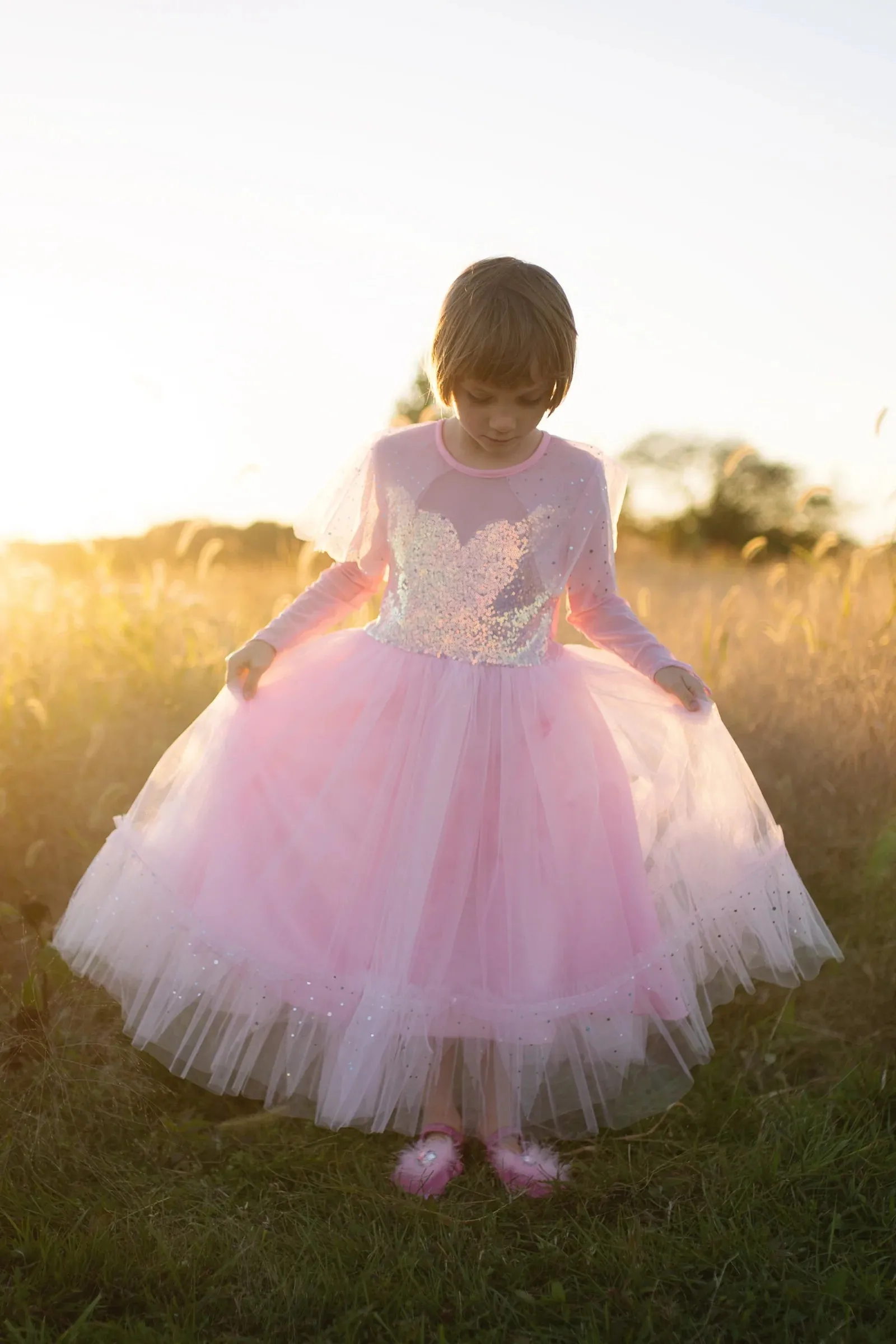 Great Pretenders Elegant In Pink Dress Size 5/6