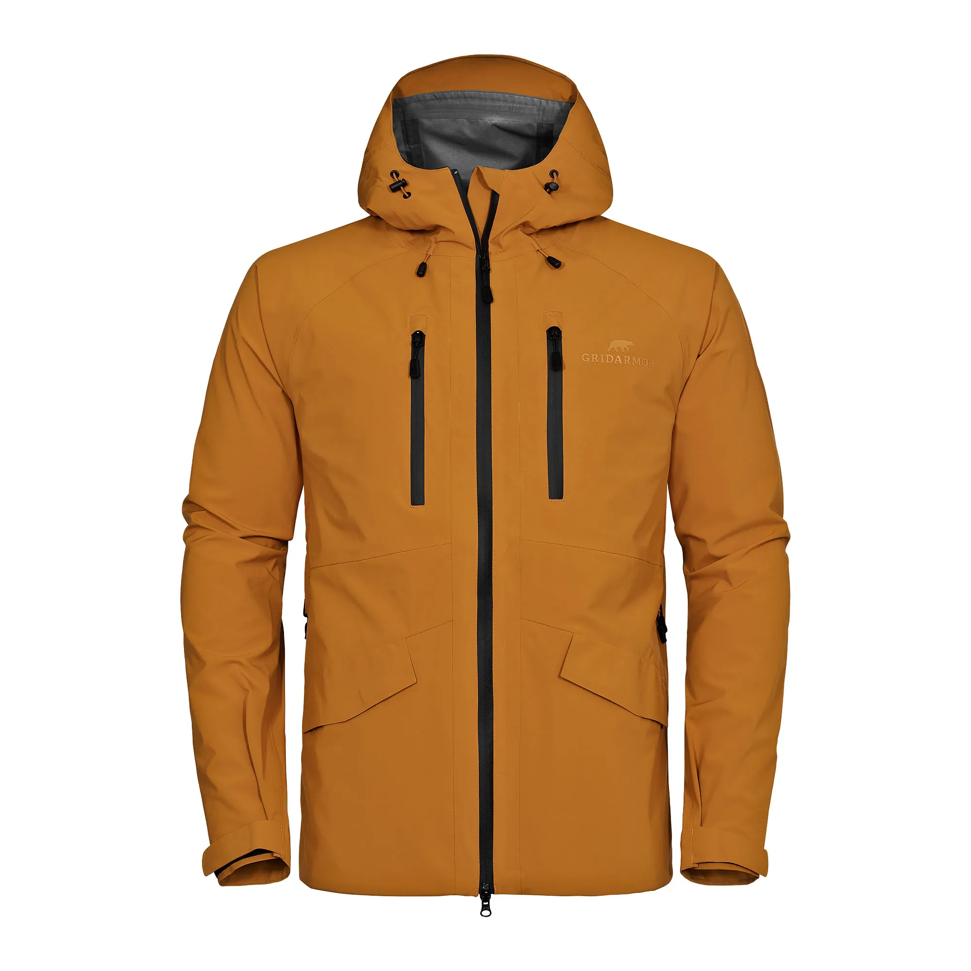 Gridarmor 3 Layer Shell Jacket Men Golden Oak | Buy Gridarmor 3 Layer Shell Jacket Men Golden Oak here | Outnorth