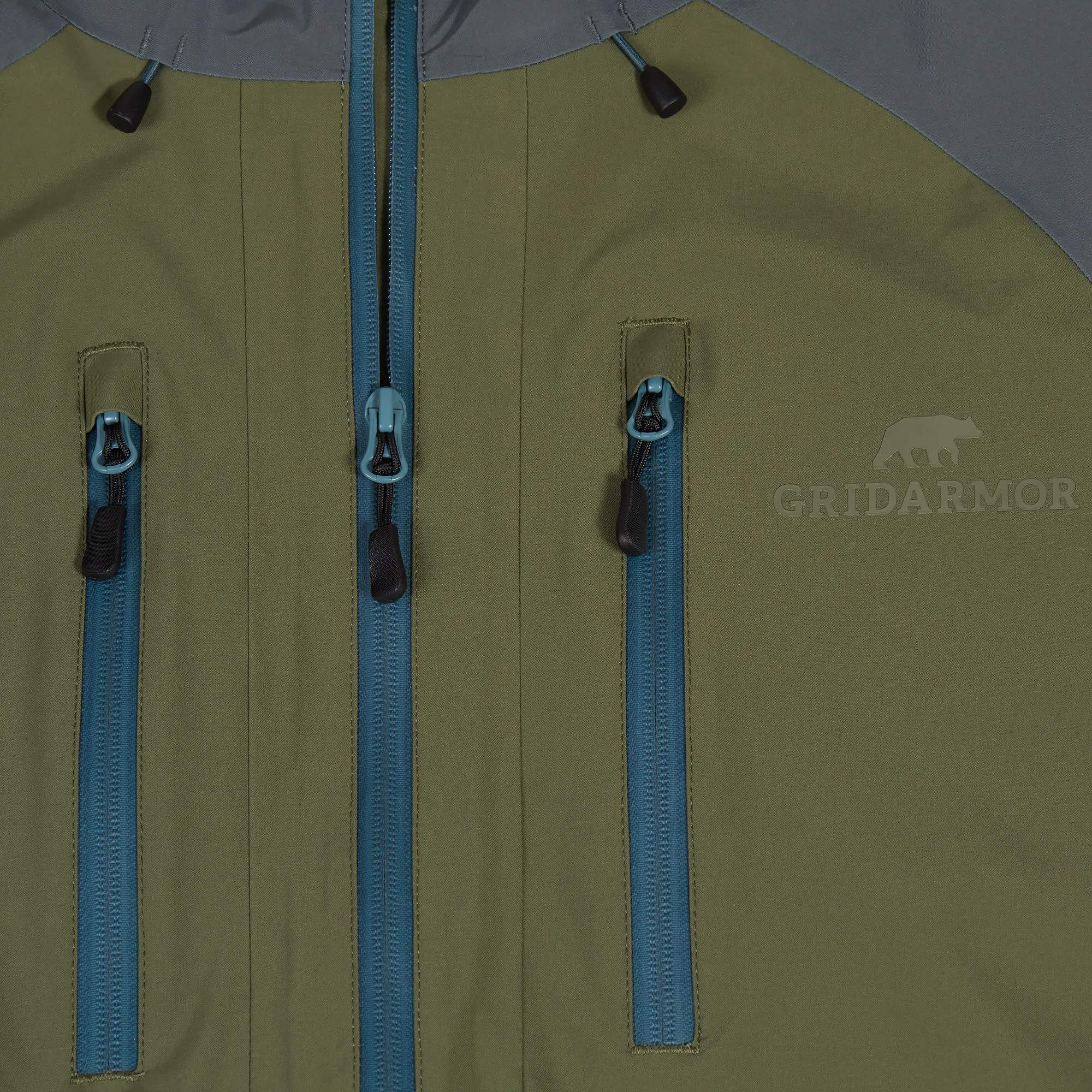 Gridarmor Kvisla 3L Jacket Men&#x27;s Winter Moss | Buy Gridarmor Kvisla 3L Jacket Men&#x27;s Winter Moss here | Outnorth