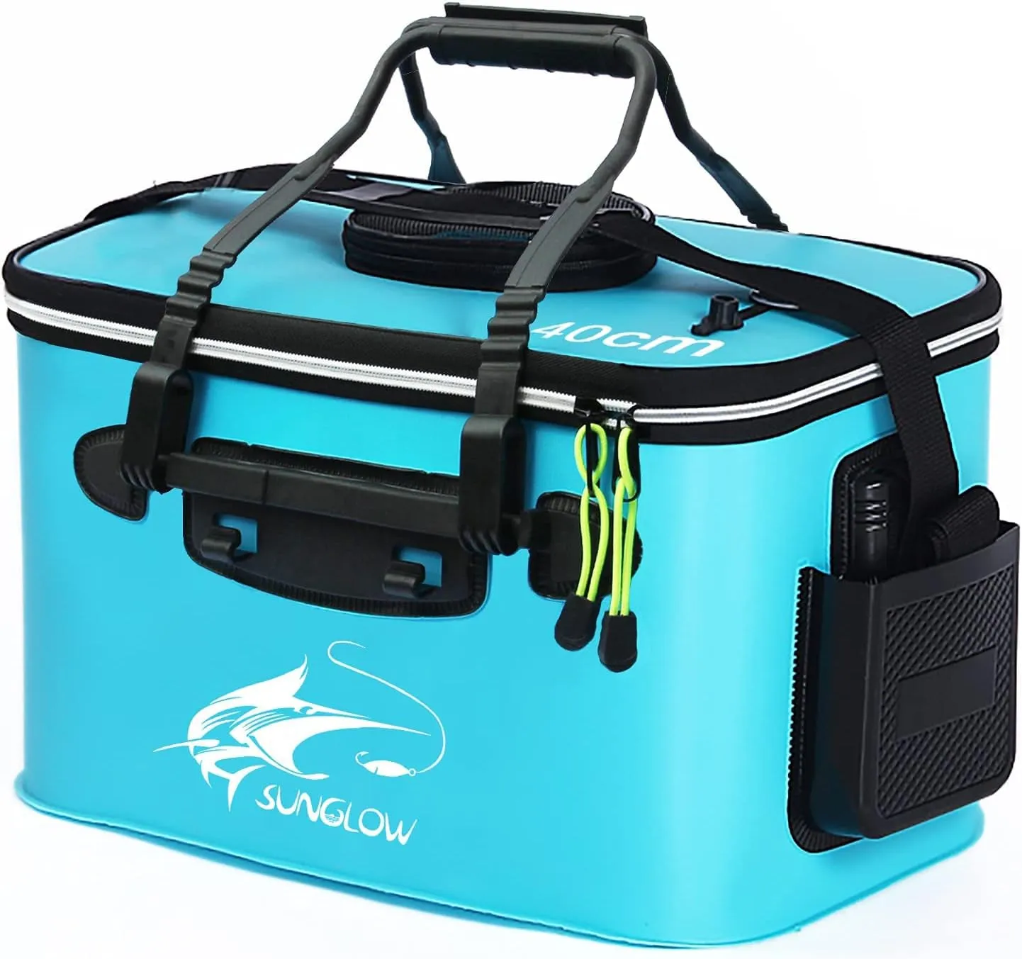 Grneric Foldable Fishing Bucket – Live Bait & Fish Container, EVA