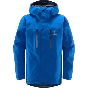 Haglöfs Elation Gore-Tex Jacket Men Storm Blue | Buy Haglöfs Elation Gore-Tex Jacket Men Storm Blue here | Outnorth