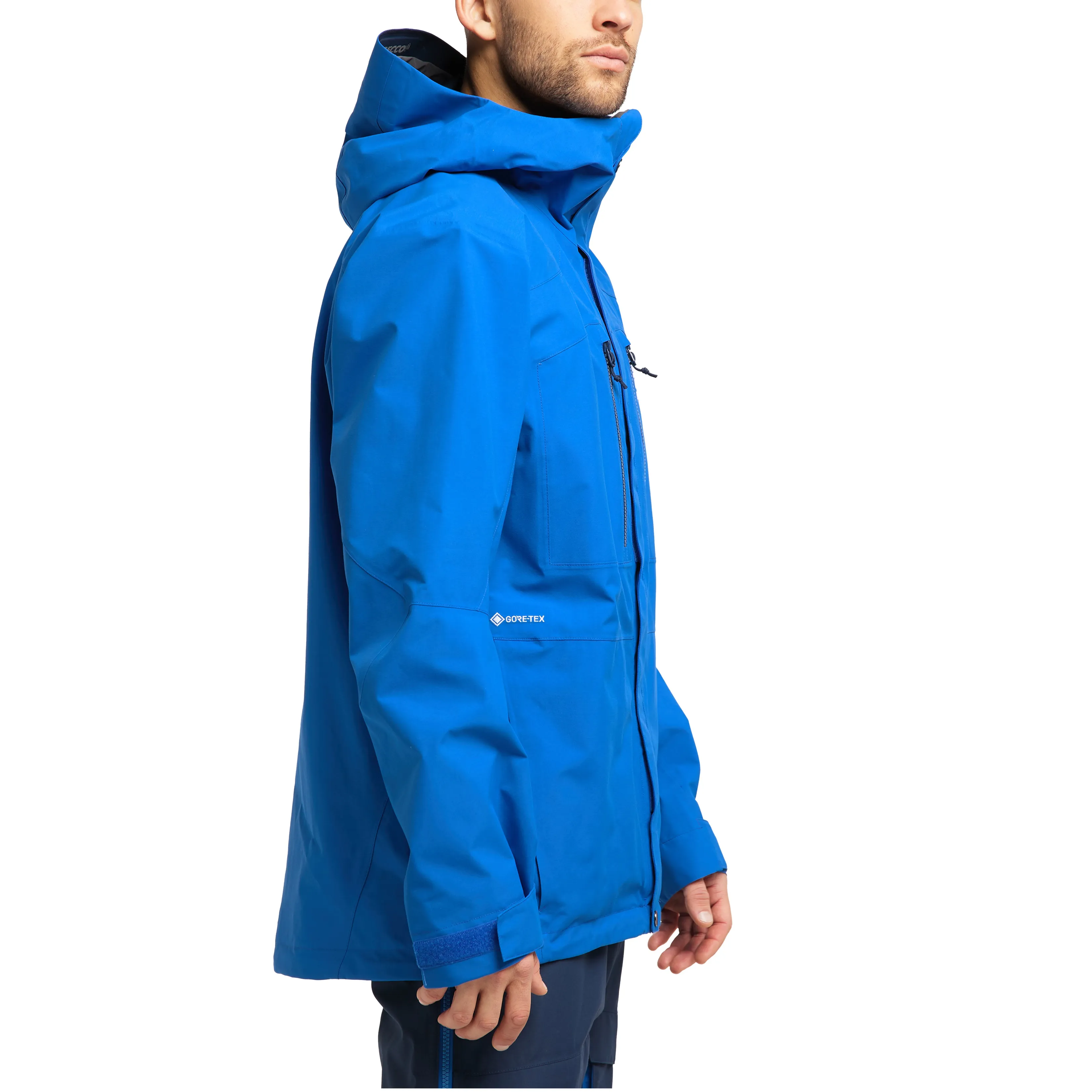 Haglöfs Elation Gore-Tex Jacket Men Storm Blue | Buy Haglöfs Elation Gore-Tex Jacket Men Storm Blue here | Outnorth
