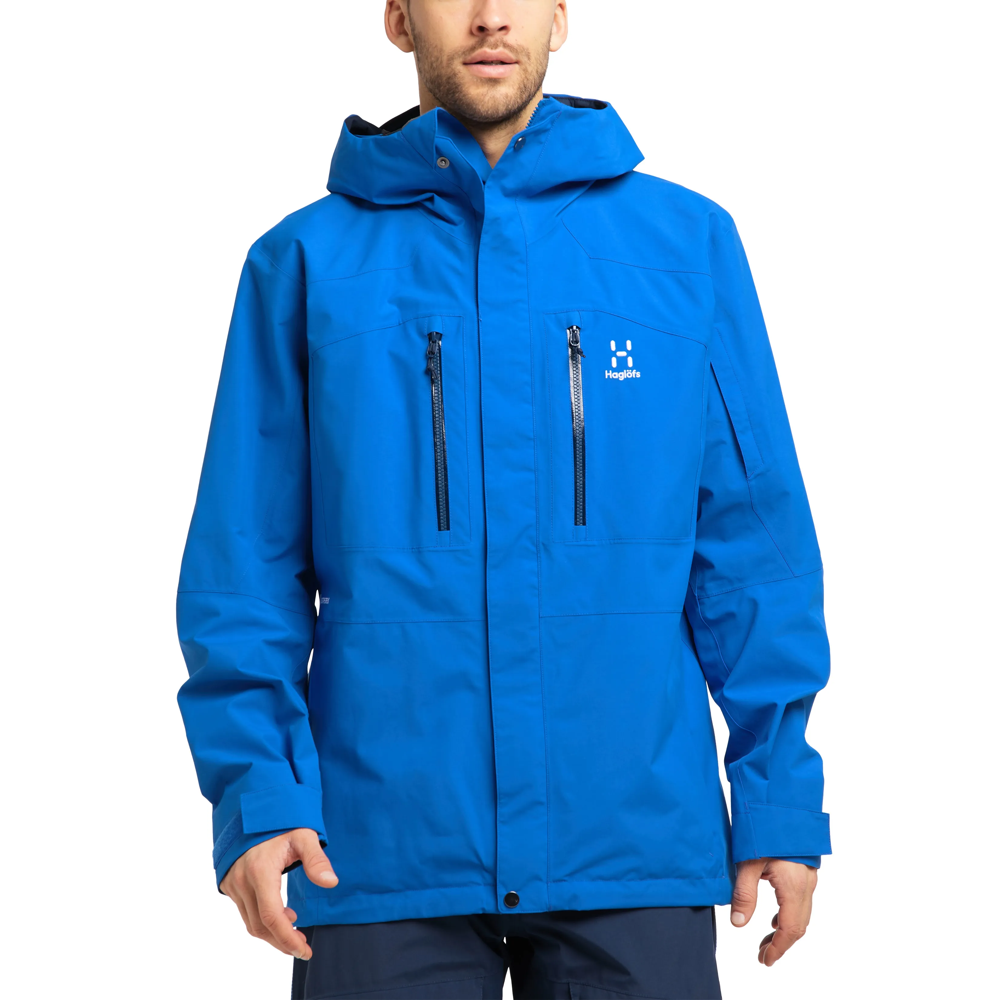 Haglöfs Elation Gore-Tex Jacket Men Storm Blue | Buy Haglöfs Elation Gore-Tex Jacket Men Storm Blue here | Outnorth
