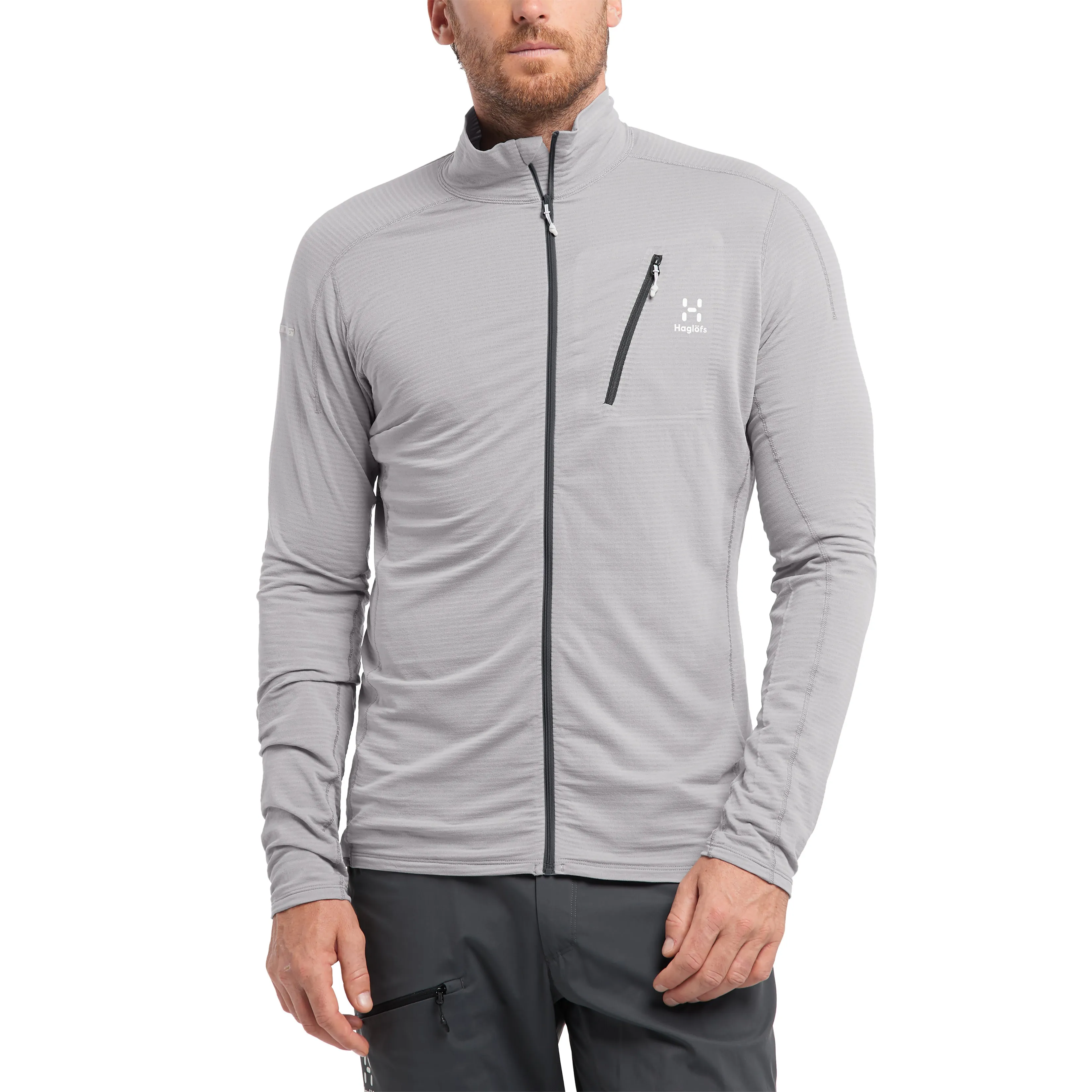 Haglöfs L.I.M Mid Jacket Men Concrete | Buy Haglöfs L.I.M Mid Jacket Men Concrete here | Outnorth