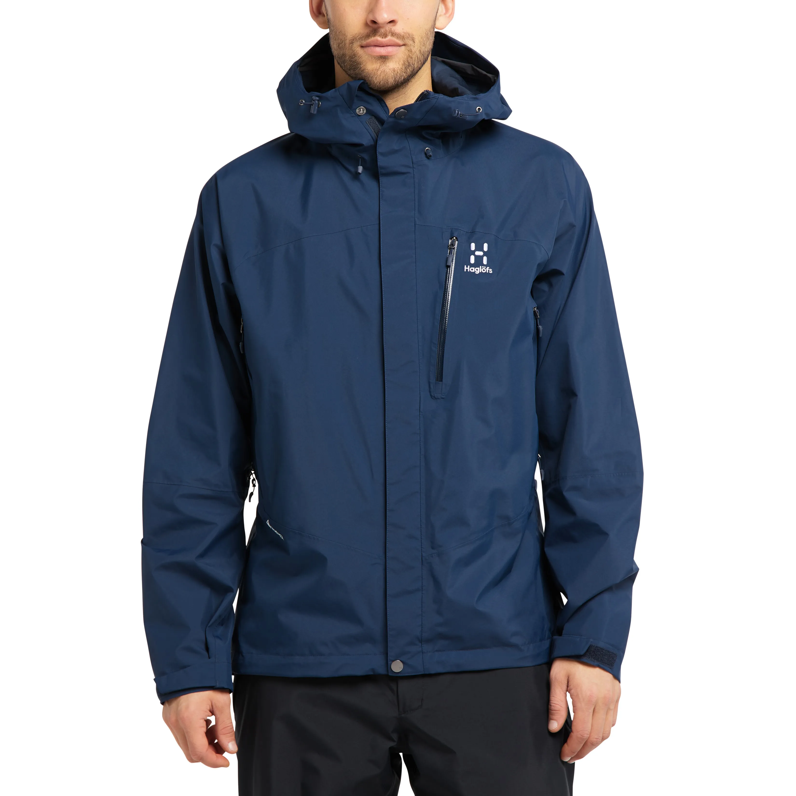 Haglöfs Men&#x27;s Astral Gore-Tex Jacket Tarn Blue | Buy Haglöfs Men&#x27;s Astral Gore-Tex Jacket Tarn Blue here | Outnorth