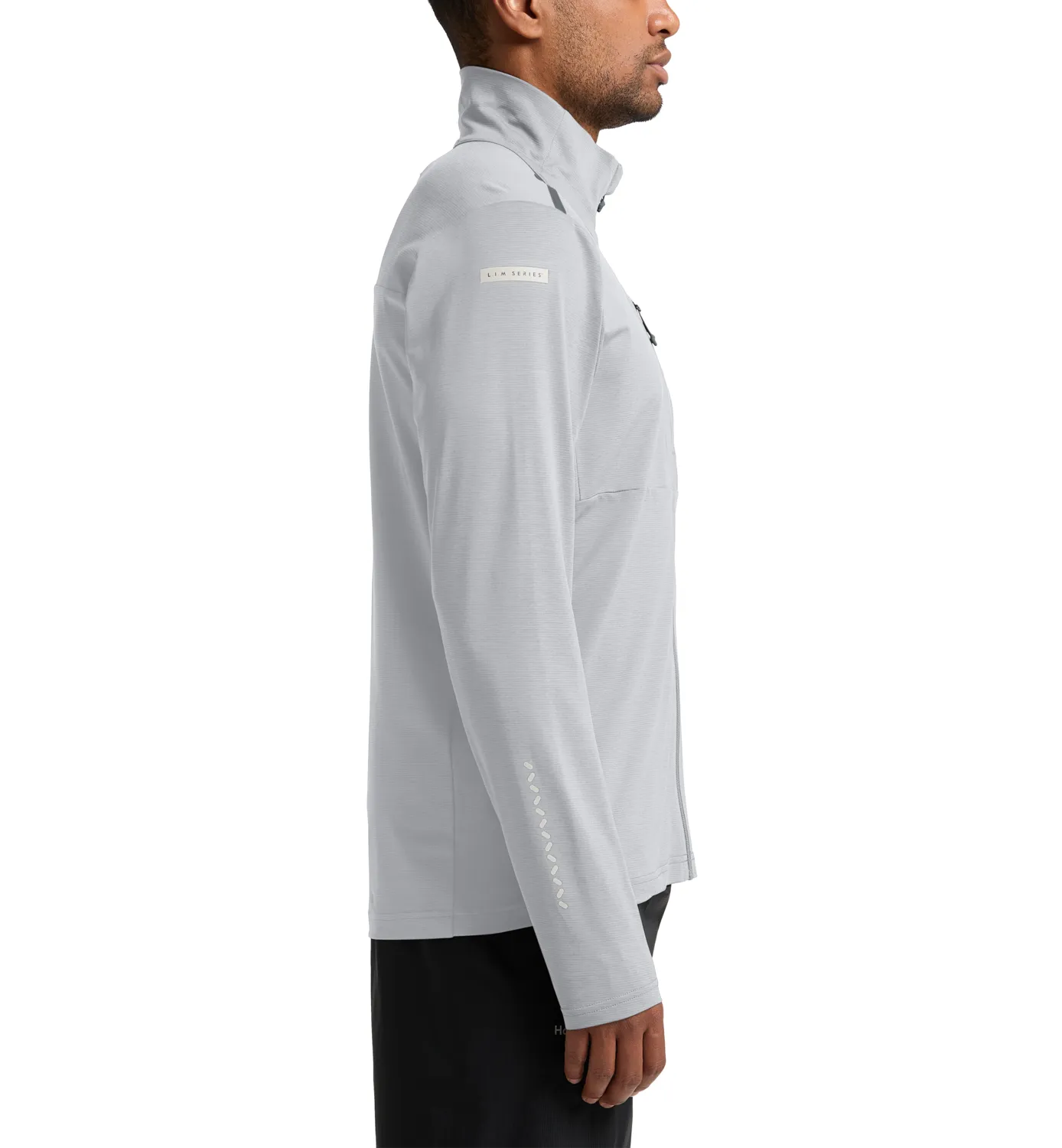 Haglöfs Men&#x27;s L.I.M Strive Mid Jacket Concrete | Buy Haglöfs Men&#x27;s L.I.M Strive Mid Jacket Concrete here | Outnorth
