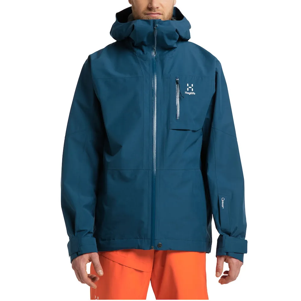 Haglöfs Men&#x27;s Lumi Jacket Dark Ocean | Buy Haglöfs Men&#x27;s Lumi Jacket Dark Ocean here | Outnorth