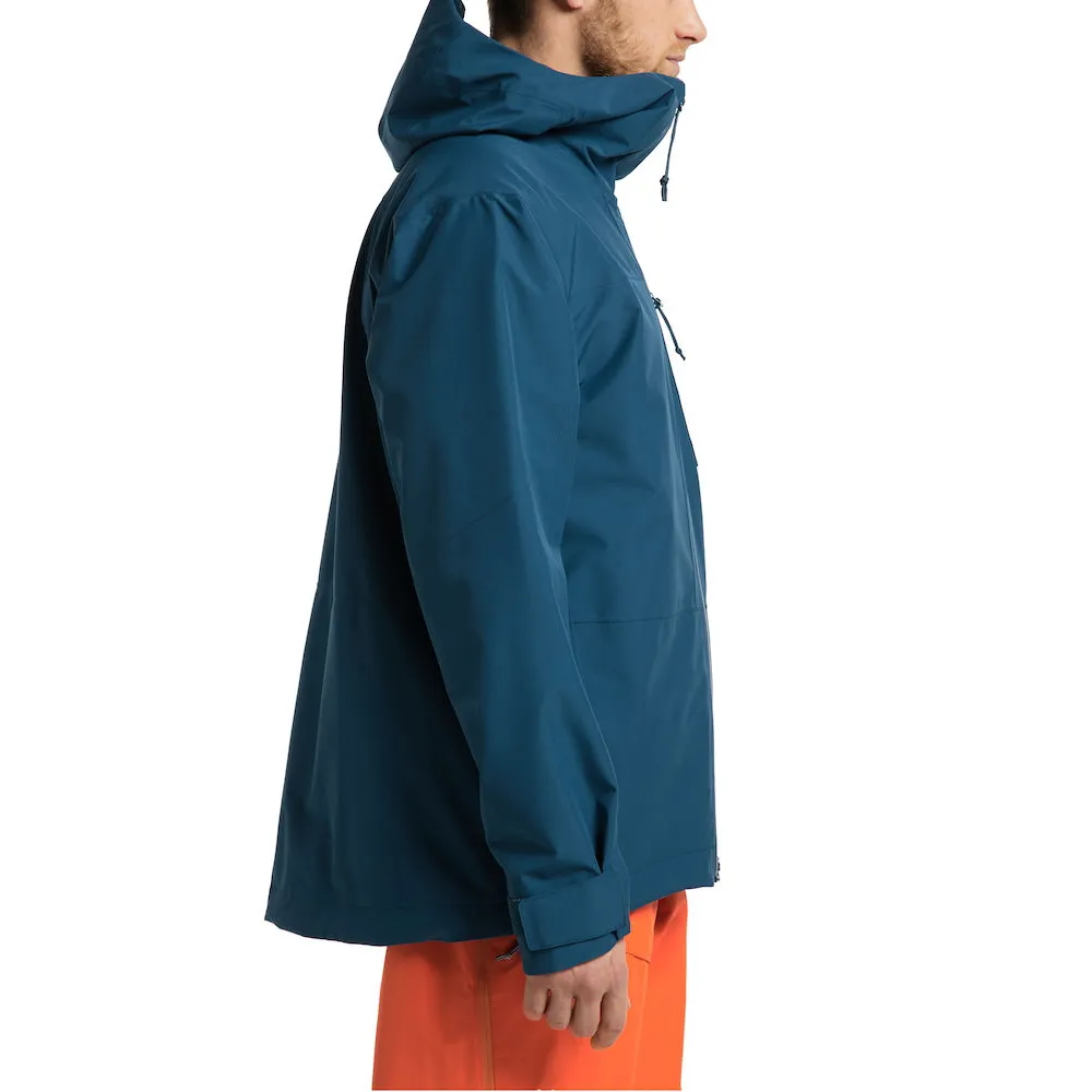 Haglöfs Men&#x27;s Lumi Jacket Dark Ocean | Buy Haglöfs Men&#x27;s Lumi Jacket Dark Ocean here | Outnorth