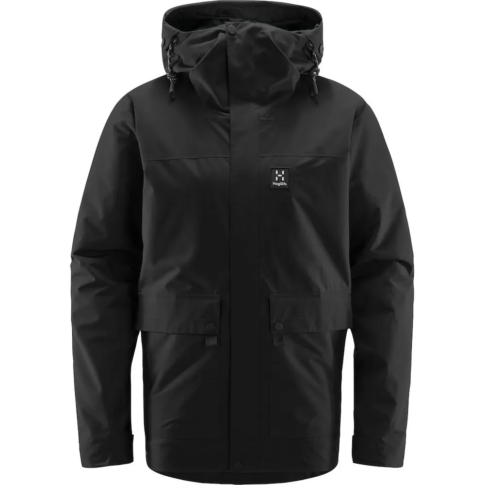 Haglöfs Men&#x27;s Orsa Jacket True Black | Buy Haglöfs Men&#x27;s Orsa Jacket True Black here | Outnorth
