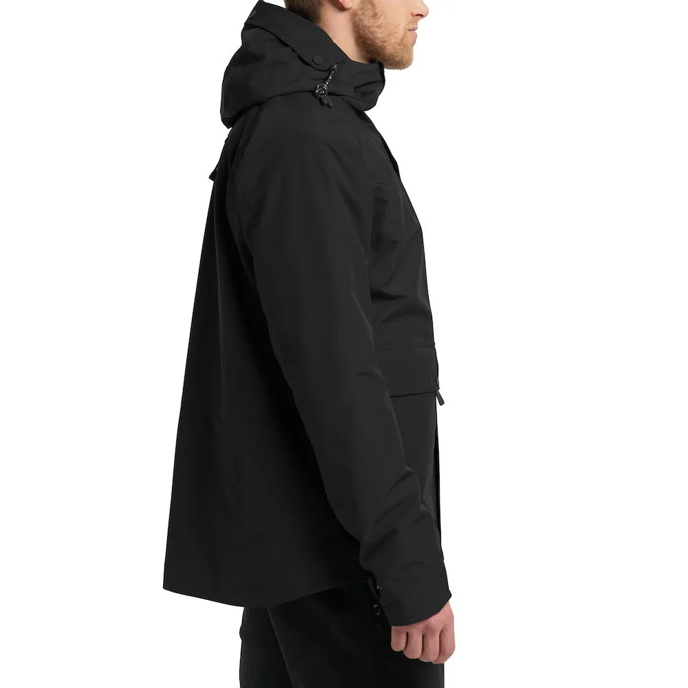 Haglöfs Men&#x27;s Orsa Jacket True Black | Buy Haglöfs Men&#x27;s Orsa Jacket True Black here | Outnorth