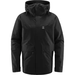 Haglöfs Men&#x27;s Orsa Jacket True Black | Buy Haglöfs Men&#x27;s Orsa Jacket True Black here | Outnorth