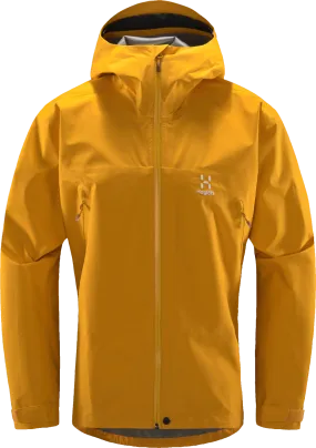 Haglöfs Men&#x27;s Roc Gore-Tex Jacket Sunny Yellow | Buy Haglöfs Men&#x27;s Roc Gore-Tex Jacket Sunny Yellow here | Outnorth