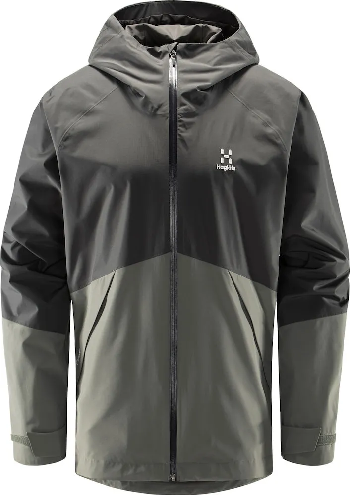 Haglöfs Men&#x27;s Skuta Jacket Magnetite/Lite Beluga | Buy Haglöfs Men&#x27;s Skuta Jacket Magnetite/Lite Beluga here | Outnorth