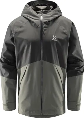 Haglöfs Men&#x27;s Skuta Jacket Magnetite/Lite Beluga | Buy Haglöfs Men&#x27;s Skuta Jacket Magnetite/Lite Beluga here | Outnorth