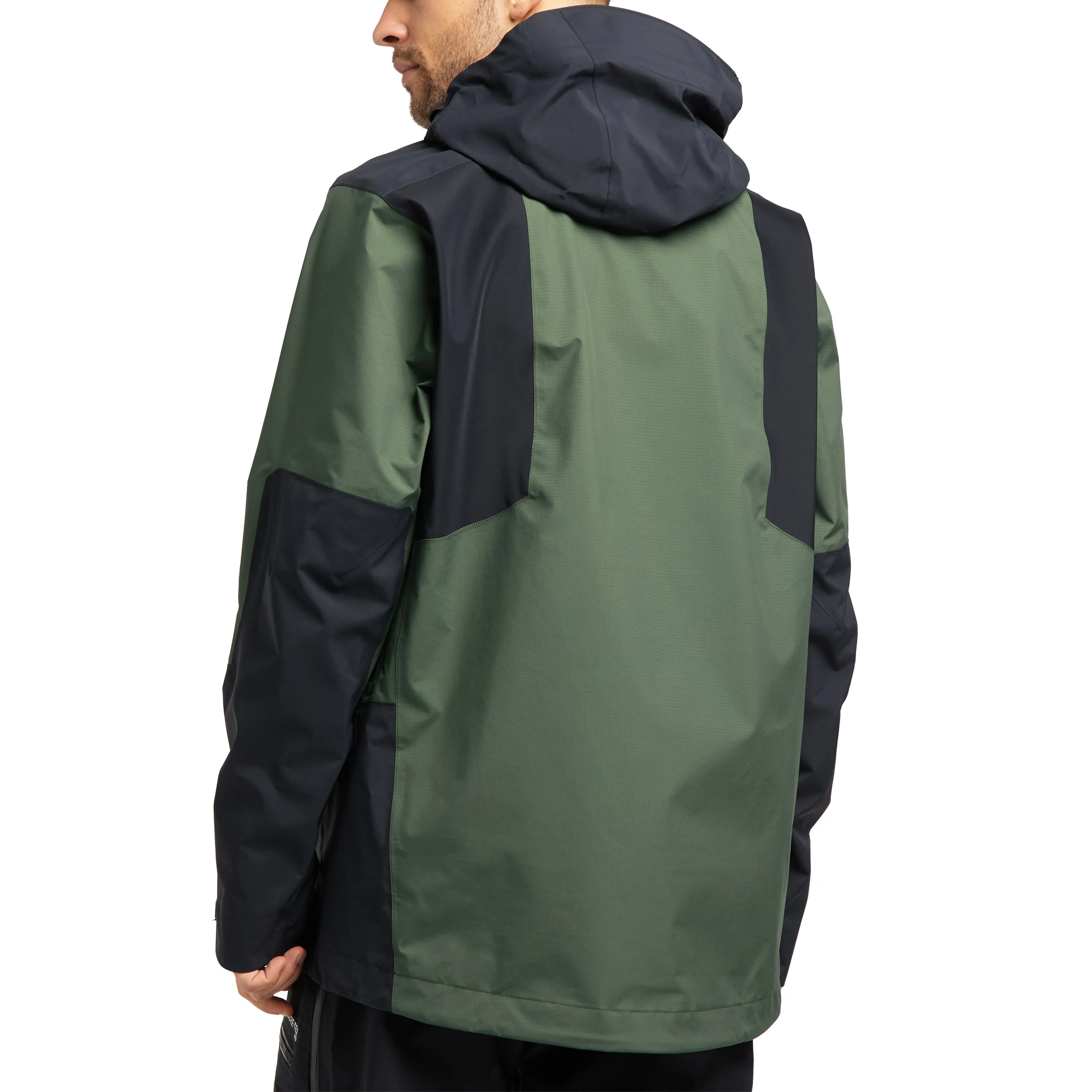 Haglöfs Roc Nordic Gore-Tex Pro Jacket Men&#x27;s Fjell Green/True Black | Buy Haglöfs Roc Nordic Gore-Tex Pro Jacket Men&#x27;s Fjell Green/True Black here | Outnorth