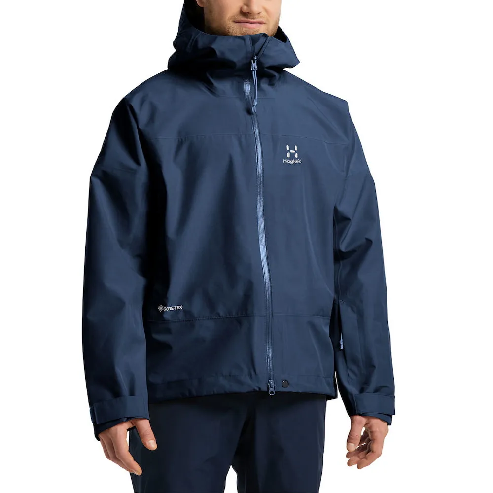 Haglöfs Spire Alpine Gore-Tex Jacket Men&#x27;s Tarn Blue | Buy Haglöfs Spire Alpine Gore-Tex Jacket Men&#x27;s Tarn Blue here | Outnorth