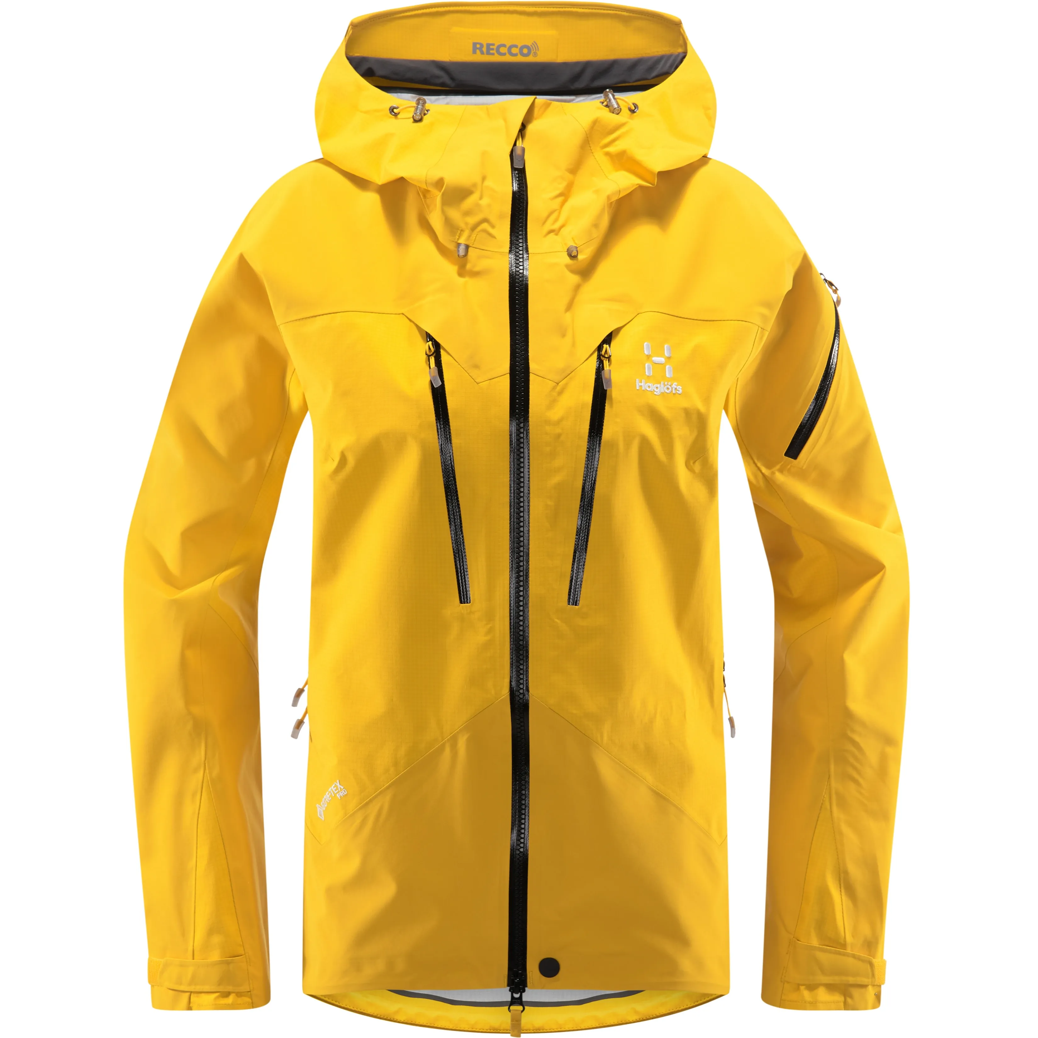 Haglöfs Spitz Jacket Women&#x27;s (2020) Pumpkin Yellow | Buy Haglöfs Spitz Jacket Women&#x27;s (2020) Pumpkin Yellow here | Outnorth