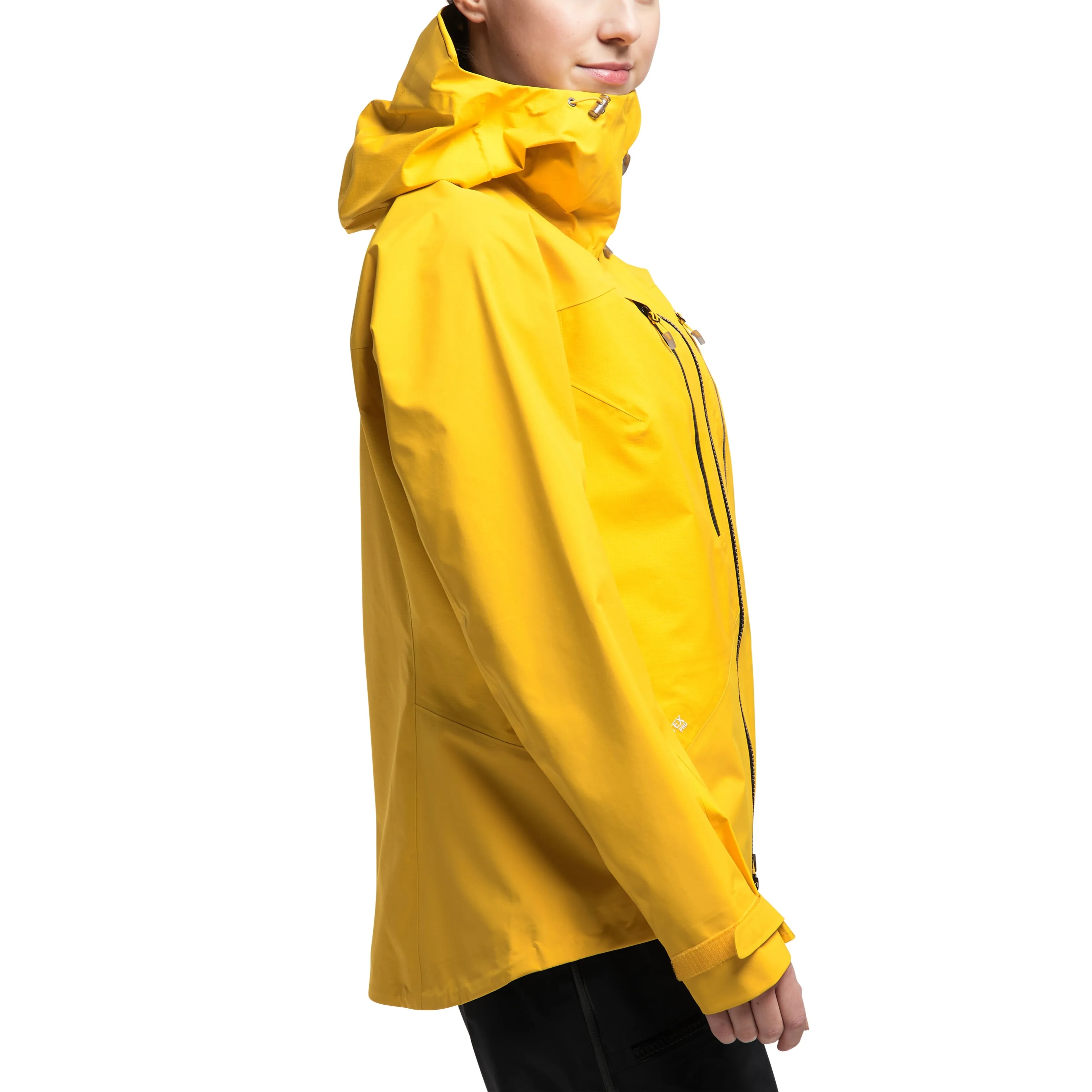 Haglöfs Spitz Jacket Women&#x27;s (2020) Pumpkin Yellow | Buy Haglöfs Spitz Jacket Women&#x27;s (2020) Pumpkin Yellow here | Outnorth