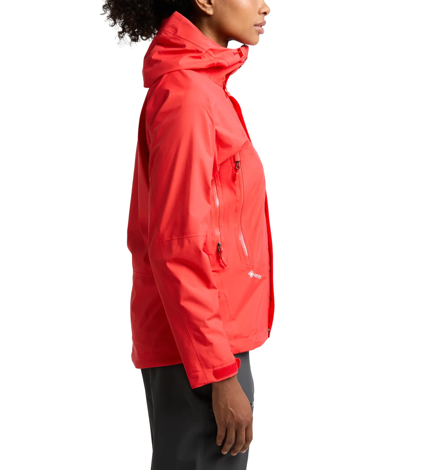 Haglöfs Women&#x27;s Astral GORE-TEX Jacket Poppy Red | Buy Haglöfs Women&#x27;s Astral GORE-TEX Jacket Poppy Red here | Outnorth