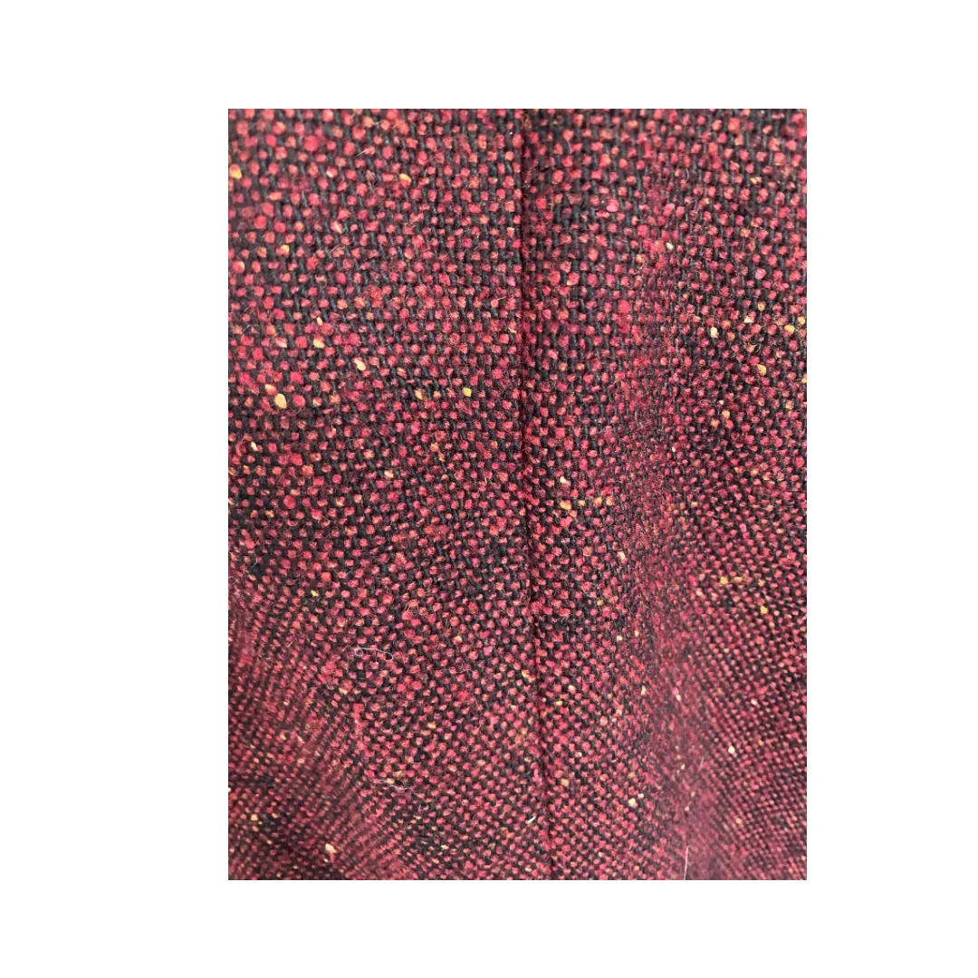 H&M Shawl Collar Short Jacket Burgundy SIZE 10