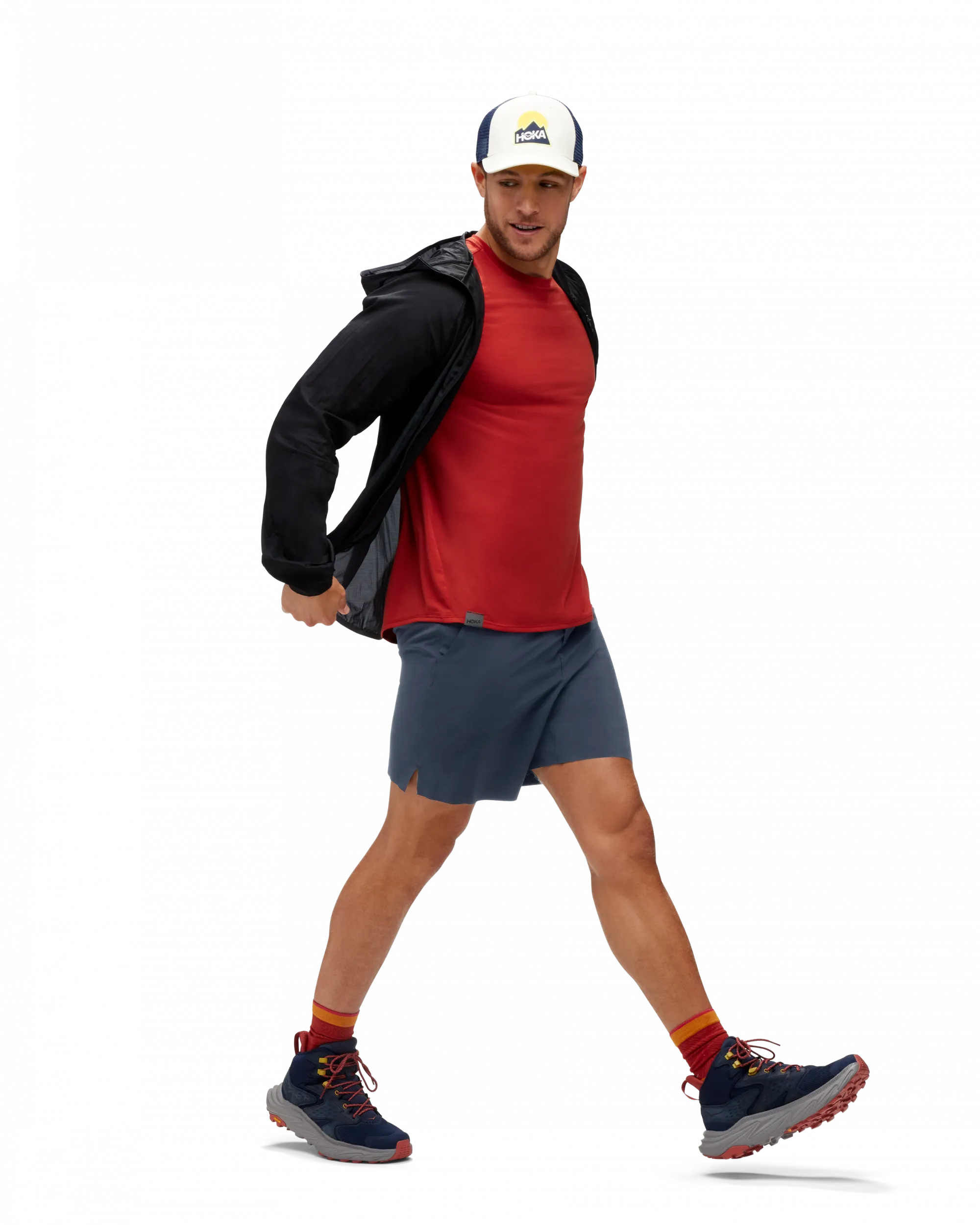 Hoka Men&#x27;s Skyflow Jacket Black | Buy Hoka Men&#x27;s Skyflow Jacket Black here | Outnorth