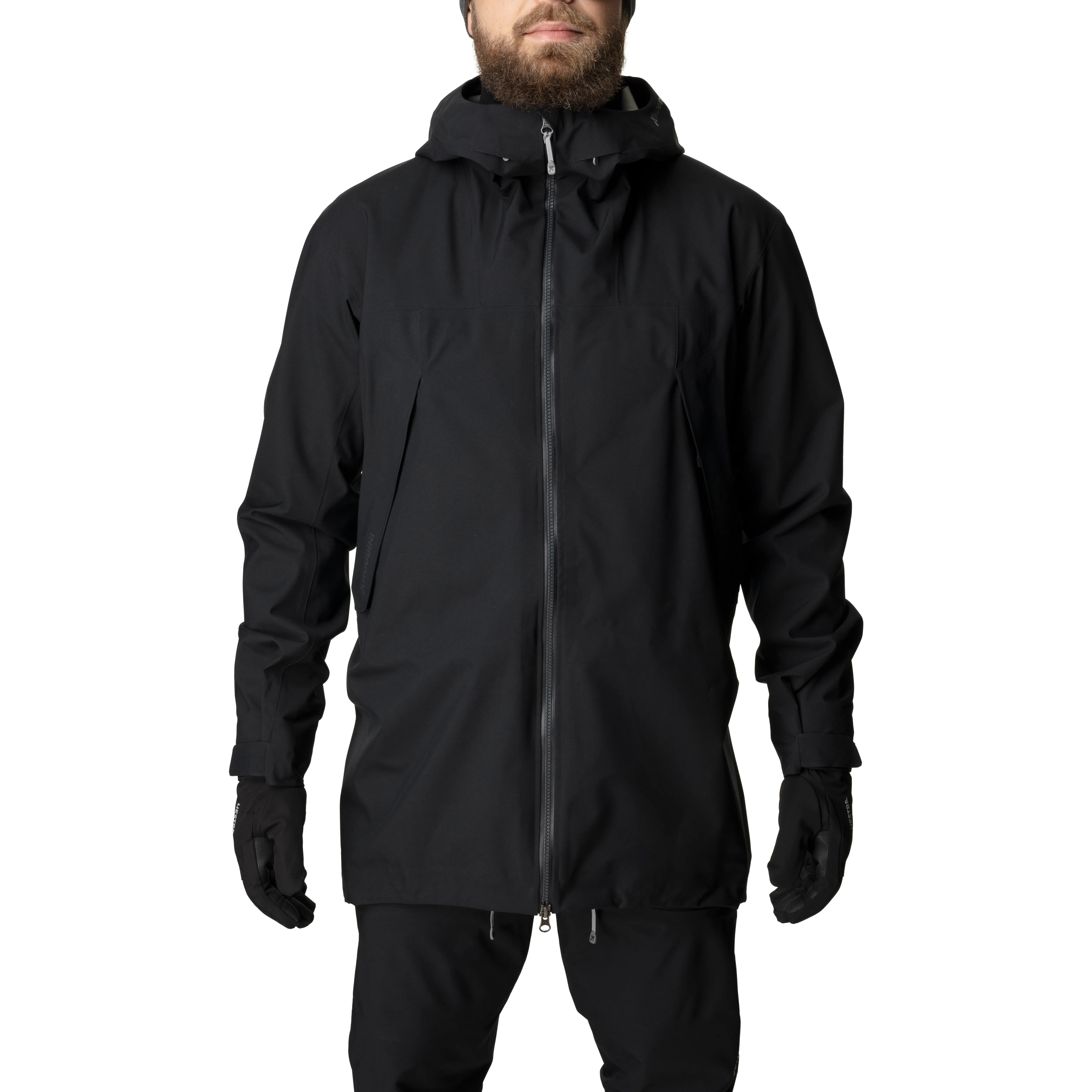 Houdini Men&#x27;s Leeward Jacket True Black | Buy Houdini Men&#x27;s Leeward Jacket True Black here | Outnorth