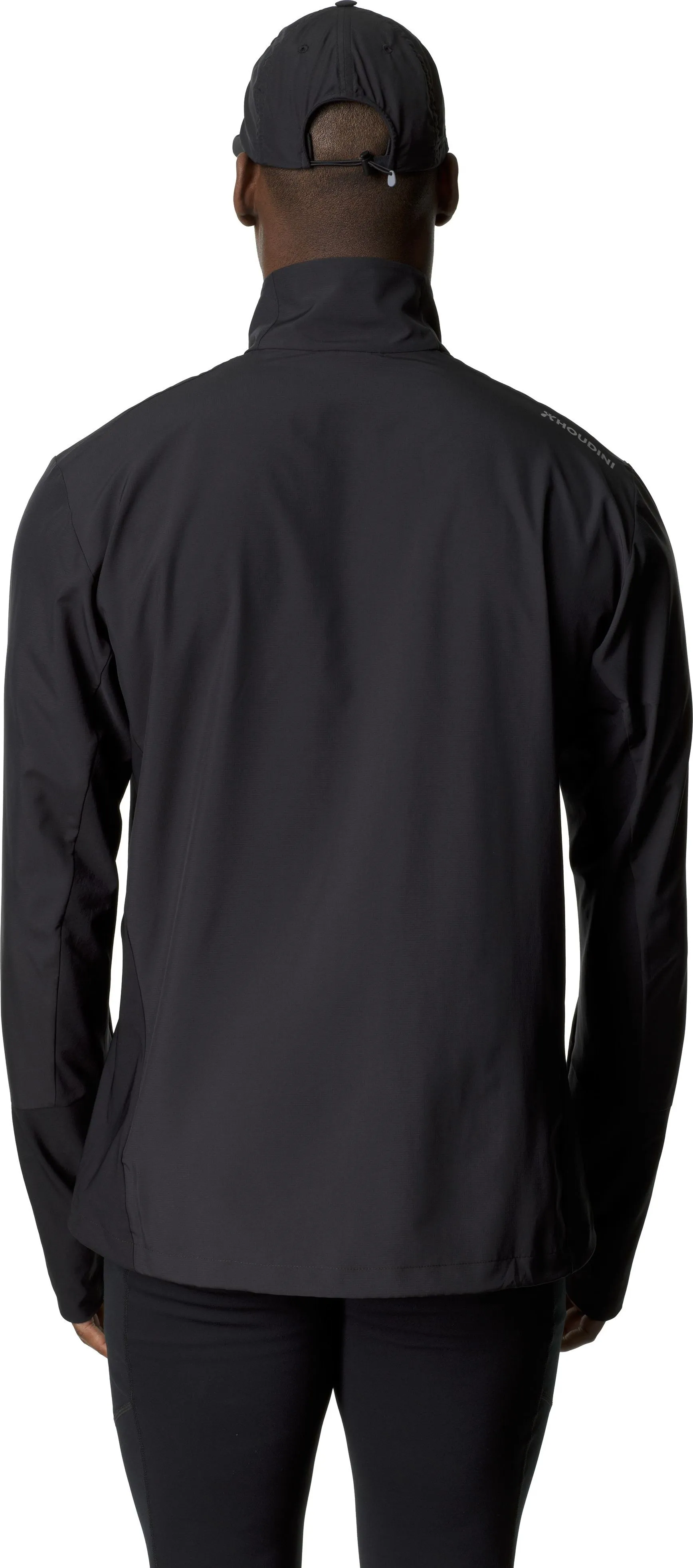 Houdini Men&#x27;s Pace Wind Jacket True Black | Buy Houdini Men&#x27;s Pace Wind Jacket True Black here | Outnorth